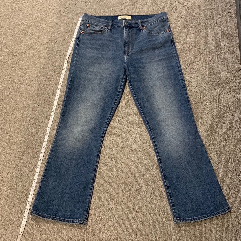 GAP Women's Blue Ankle Jeans